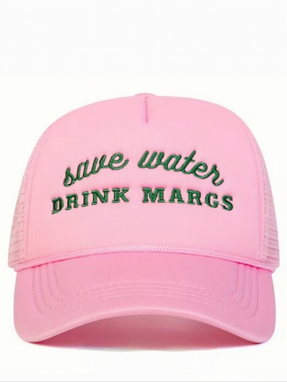 🌺Save Water Drink Margs Pink Trucker Hat Party Hats Hats With Sayings